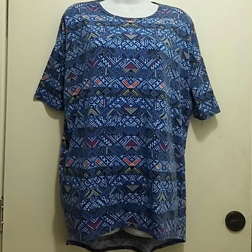 Lularoe Carly Xs dress geometric pattern